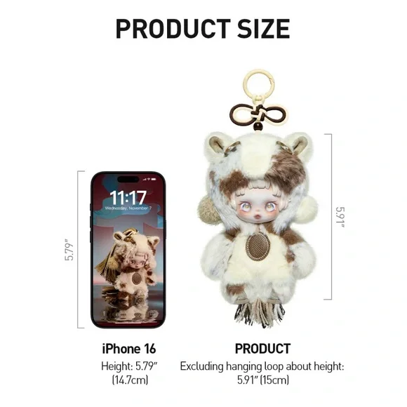 Pop Mart Have a Good Run Vinyl Plush Pendant - Sharp Wisdom - Picture 8 of 10